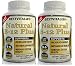 BestVitality-Two Bottles- 100% Natural Vitamin B Complex (B12 - 5000 MCG Methylcobalamin, B6 - 2000MCG & Folic Acid - 400MCG) - Made in USA-Vegan - 60 Vegetarian Capsules