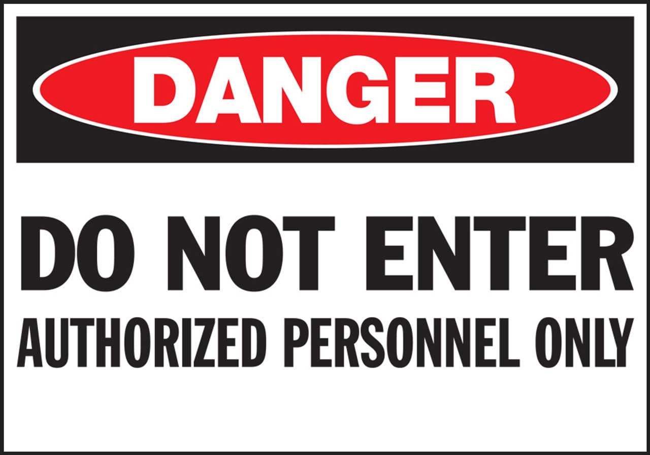 Notice Do Not Enter Ring Bell Sign 8X12 Inches Aluminum Sign Rust Free Aluminum-Uv Protected And Weatherproof Indoor/Outdoor Use