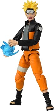 ANIME HEROES BANDAI Naruto Action Figure Naruto Uzumaki Final Battle | 17cm Naruto Figure With Extra Hands And Accessories | Naruto Shippuden Anime Figure Action Figures For Boys And Girls