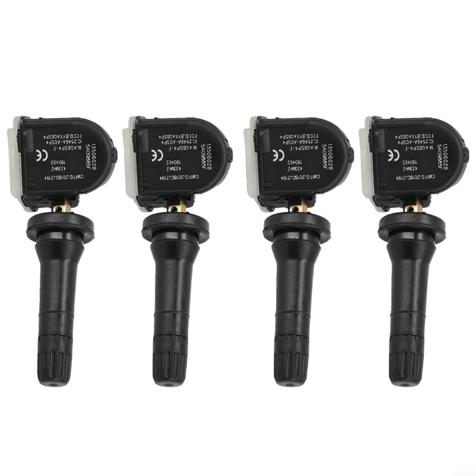 Eawfgtuw TPMS sensore di controllo pressione pneumatici 13506028 per Adam Ampera Antara Astra Corsa per Meriva per Mokka per Zafira 2006-2017 sostituzione diretta, facile installazione (4