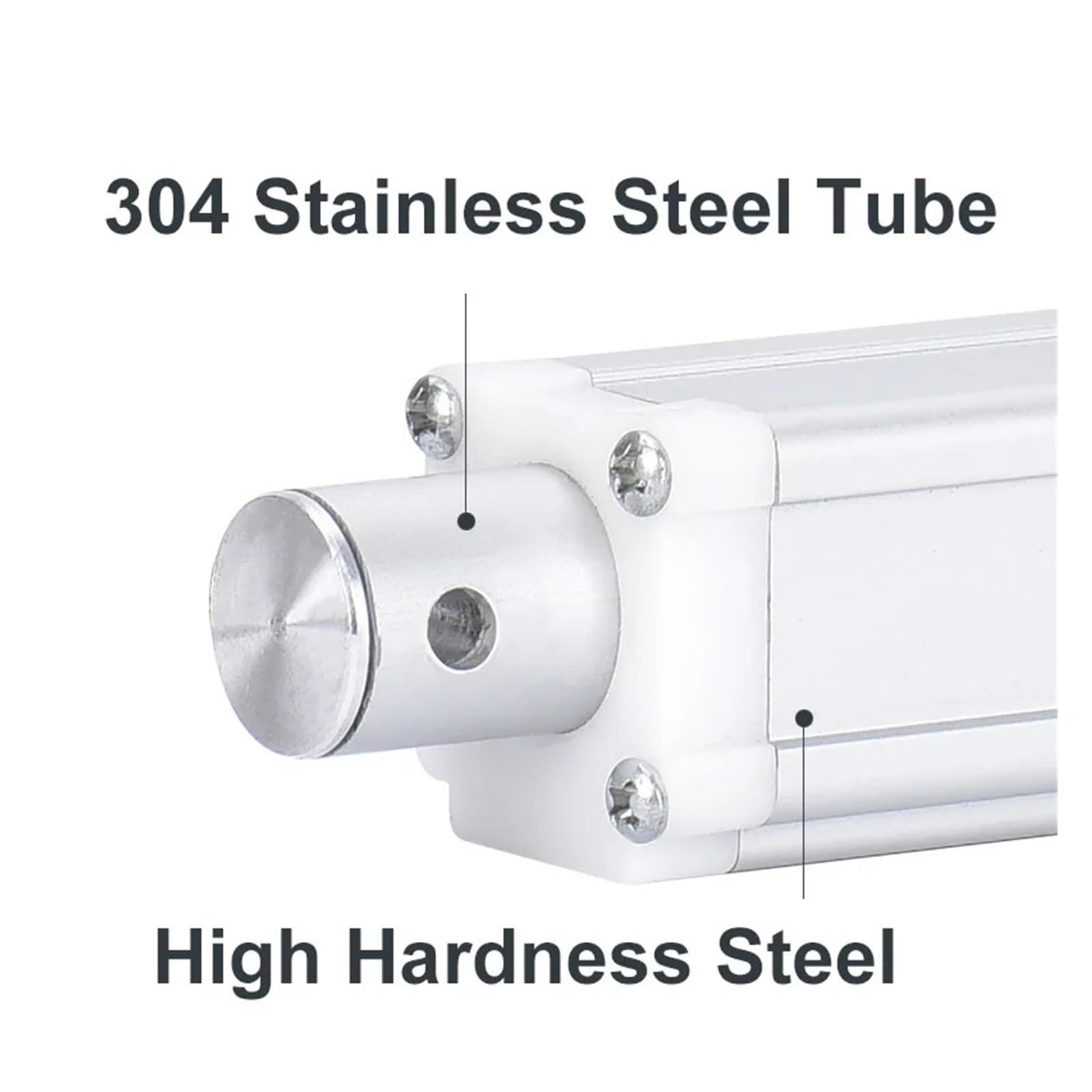 12V DC Motor 450MM-600MM Stroke Electric Linear Actuator 2000N 200kg Support Lifting Column(DC12V 550MM Stroke,20MMS 500N)