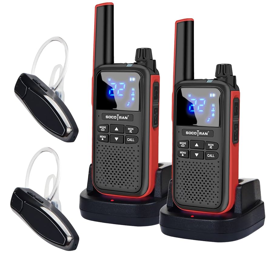 Amazon.com: SOCOTRAN Walkie Talkies for Adults,Rechargeable