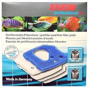Eheim – Set de Espuma filtradora y 4 Cojines de guata para acuariofilia