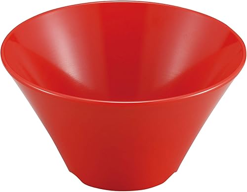 Miniatura 5 de Nagao SP-115R Unbreakable Tableware, Round Plate, Red, Deep Plate, 7.9 inches (20 cm), Made in Japan