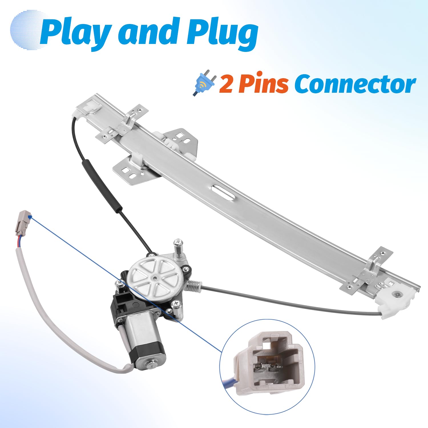 Power Window Regulator Assembly Rear Left Driver Side Power Window