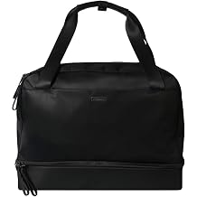 Timbuk2 Mode Weekender Bag, Personal Item Travel Bag Carry on Bag Nylon Twill Duffel with Shoe Compartment and Trolley Sleeve Weekender Bags for Women and Men, 32L Black