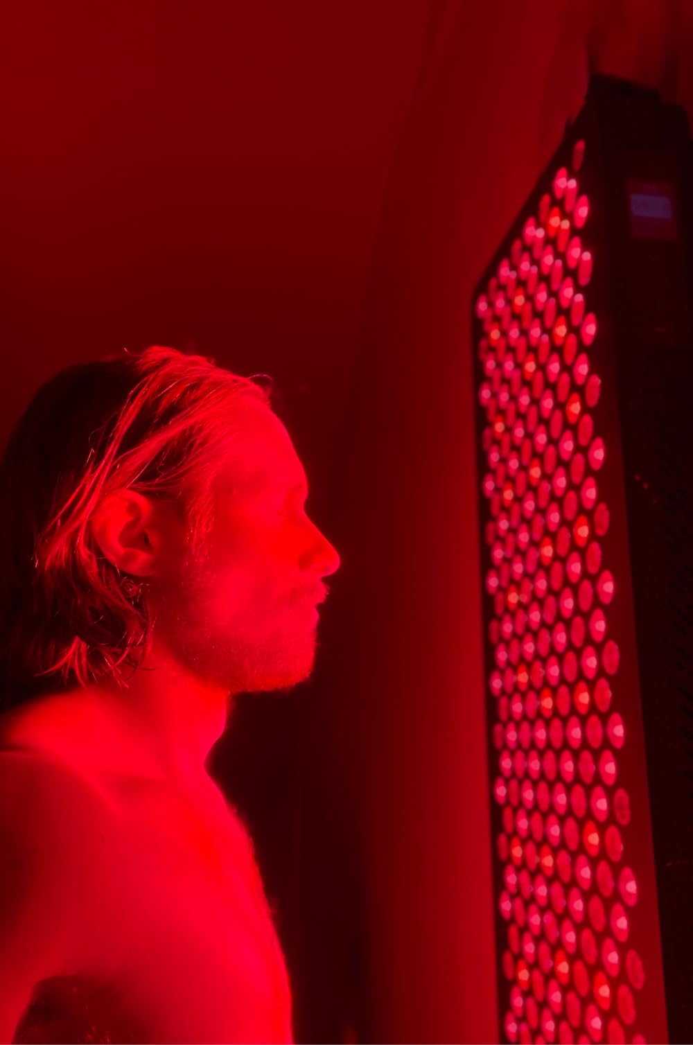 Max Dispositivo de terapia de luz roja e infrarrojo cercano de cuerpo completo, panel LED multiespectro de 1500 W para uso doméstico y profesional