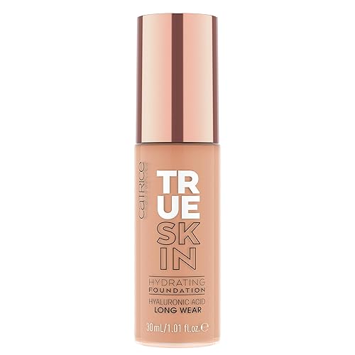 Vista 45 de Catrice Base de maquillaje hidratante True Skin (010 Cool Cashmere)