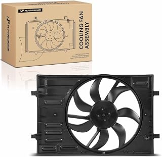 A-Premium Engine Radiator Cooling Fan Assembly with Brushless Motor