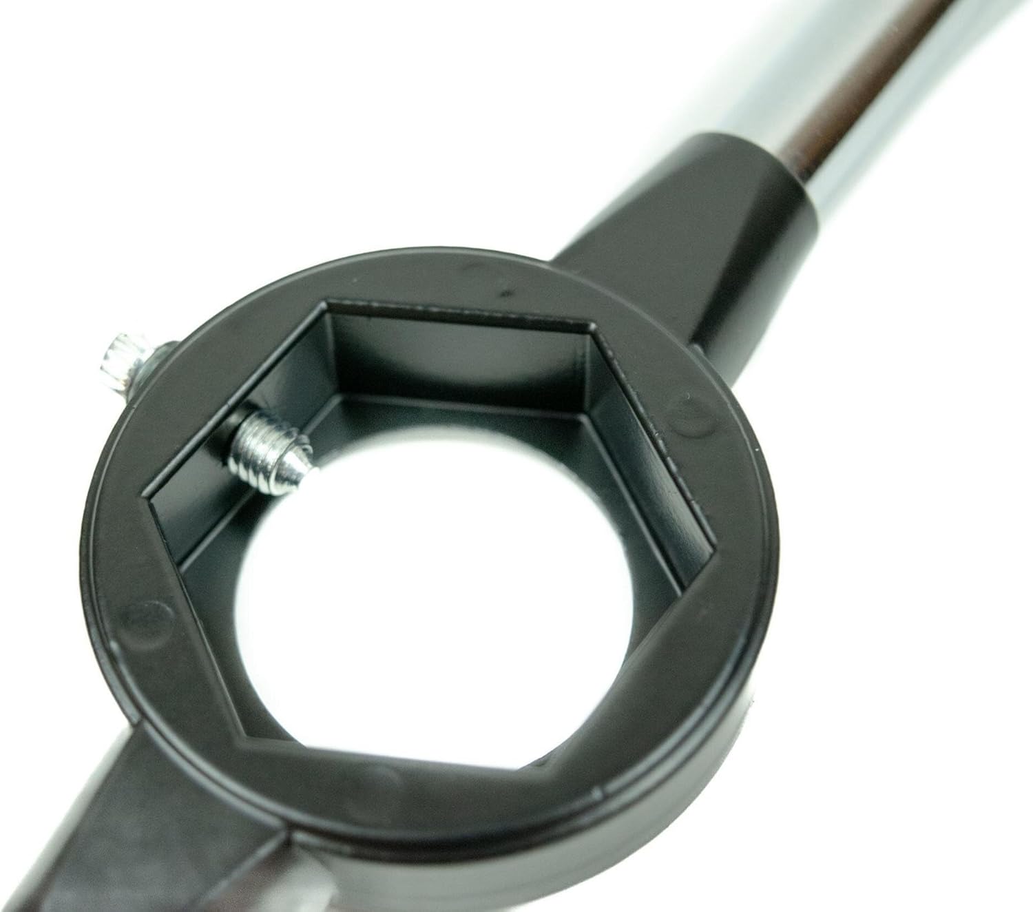 Century Drill & Tool 98513 1-7/16" Hex Die Stock, Solid Zinc Alloy, Non-Adjustable with Set Screw, Professional Threading Tool