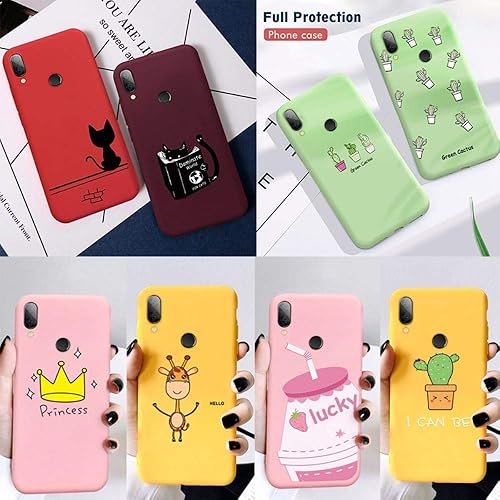 Miniatura 7 de Funda de silicona para Xiaomi Redmi 7 7A 6A Note 5 6 7 Pro 8 Pro 9 Mi 9 SE 9T Pro t Mi 8 A2 Lite Mi A3 Mi9 Cover Soft Phone Case,19,Redmi Note 7