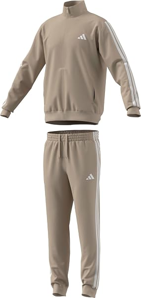 adidas Men's Sportswear Basic 3 Stripes Tricot Track Suit - 2