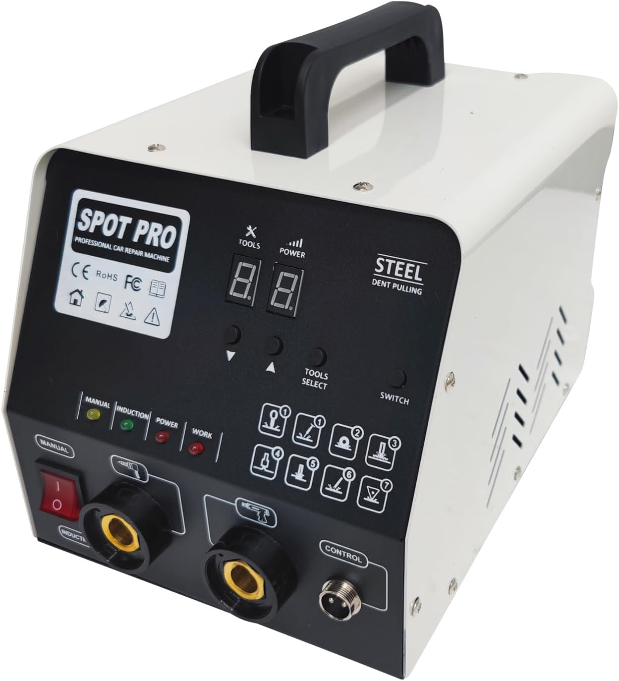 Steel Dent Puller Machine Auto Body Dent Repair Collision Repair Equipment for Cars 110V 3KW