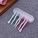 ROSENICE Contact Lens Remover 5 Sets Tweezers and Suction Stick Contact Lenses Inserter