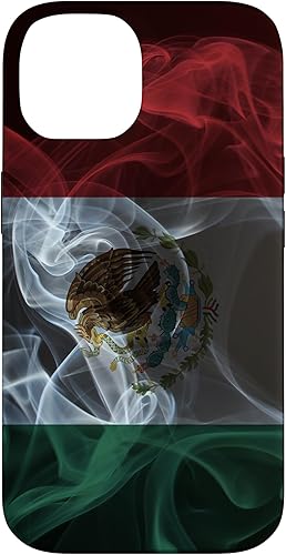 Miniatura 4 de iPhone 11 Smoky Mexico Flag - Funda de orgullo mexicano estilo humo