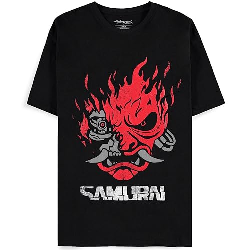 Cyberpunk 2077 - Samurai BandMerch T-Shirt - XL - Black