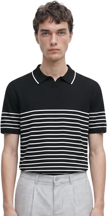 Anthony Jackson Premium Erkek Triko Polo Tişört Emiliano