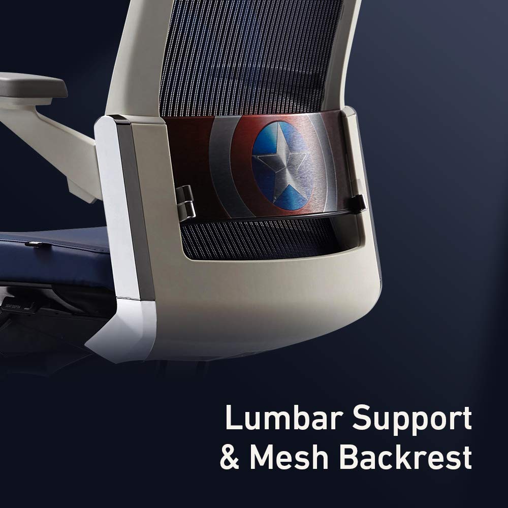 SIDIZ T80 Chair Marvel Licensed Chair, German Mechanism for Extreme