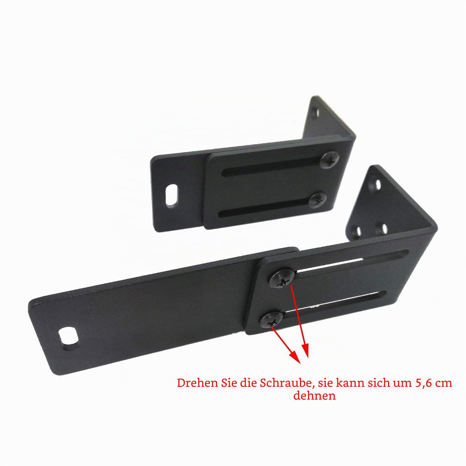 BSWAN Wandhalterung für Bose Soundbar 500, Soundbar 700, Soundtouch 300 Lautsprecher (Schwarz)