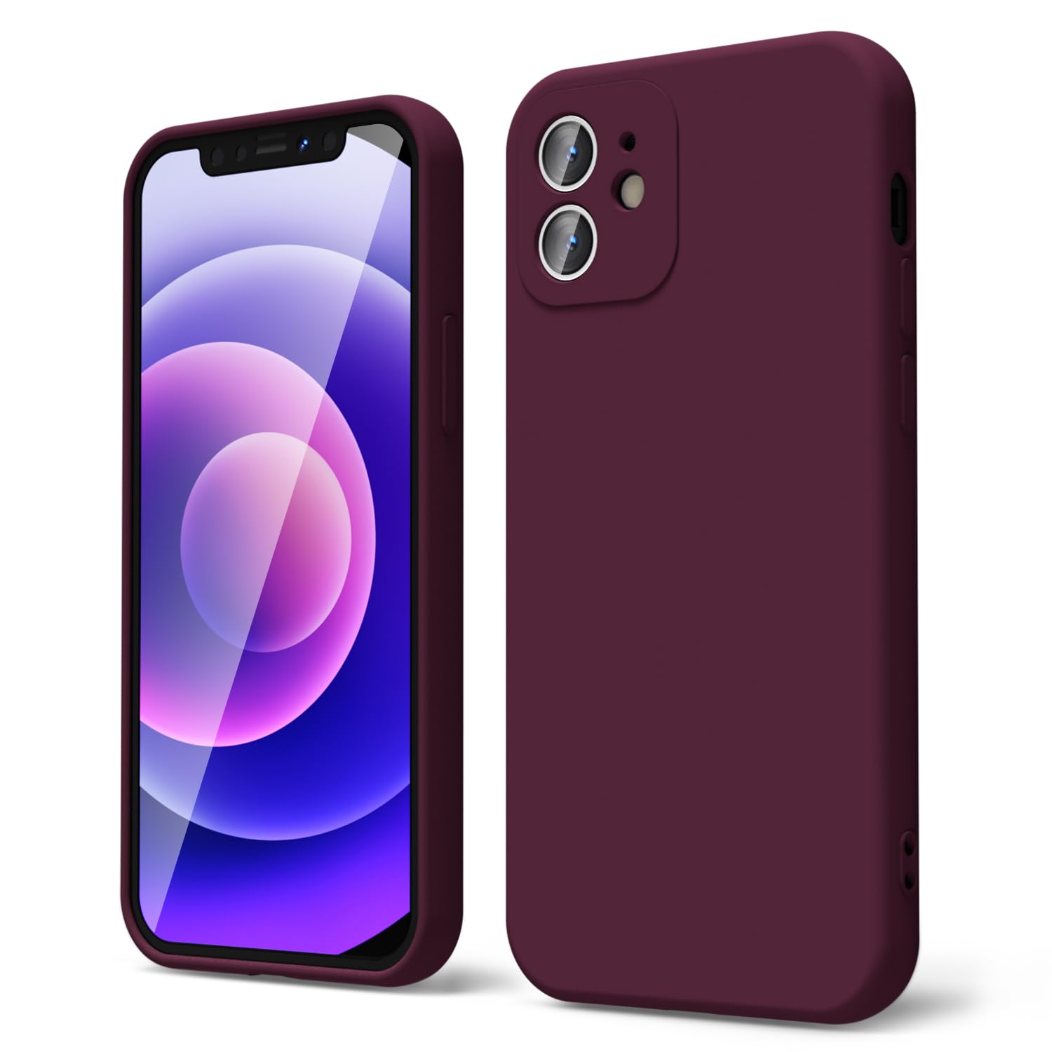 oakxco for iPhone 16 Pro Max Case Liquid Silicone, Soft Rubber Gel Elegant Aesthetic Basic Simple Cover, Cute Thin Slim TPU Matte Solid Color Plain Smooth Case for Women Girl, Light Pink — view 1381