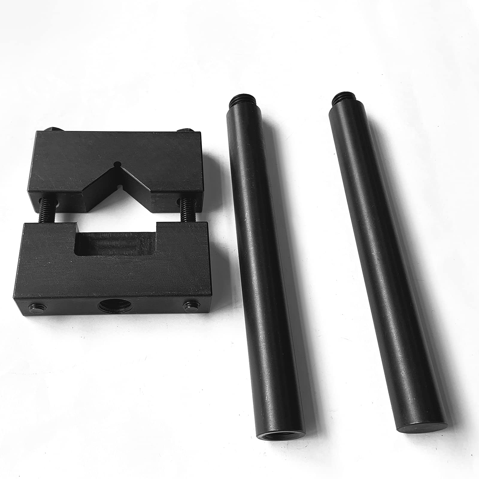 BZBMGMO Heavy-Duty Disassembler Wrench, Carbon Steel, 15-Inch Long, Detachable Steel Handle, Suitable for Removing and Installing Barrels and Pipes