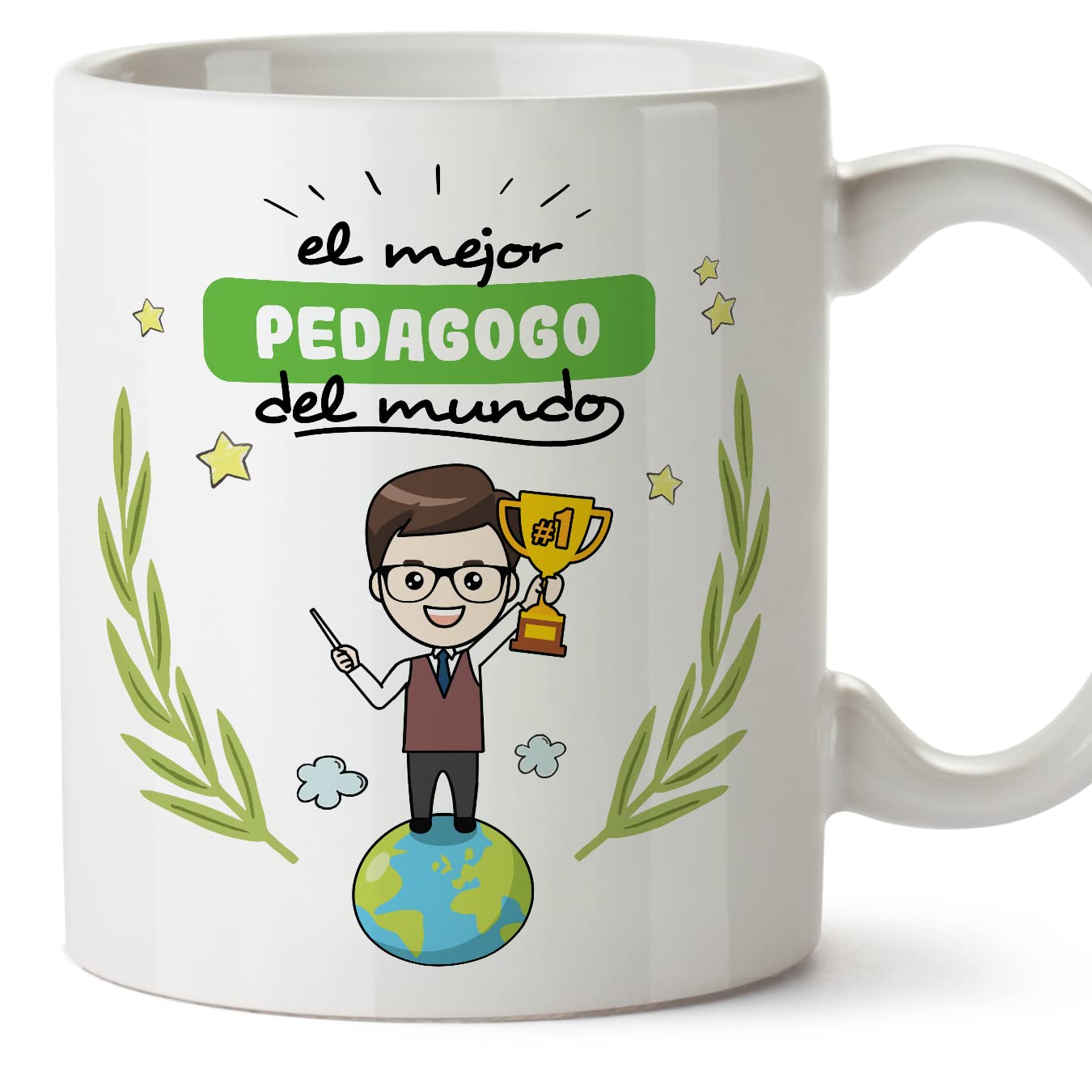 MUGFFINS Taza Fisioterapeuta Hombre (Mejor del Mundo) - Regalos Originales y Divertidos de Fisioterapia — view 83