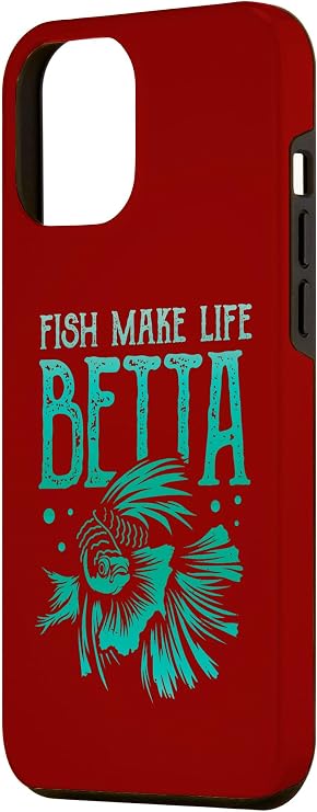 iPhone 15 Plus Fish make life Betta Case