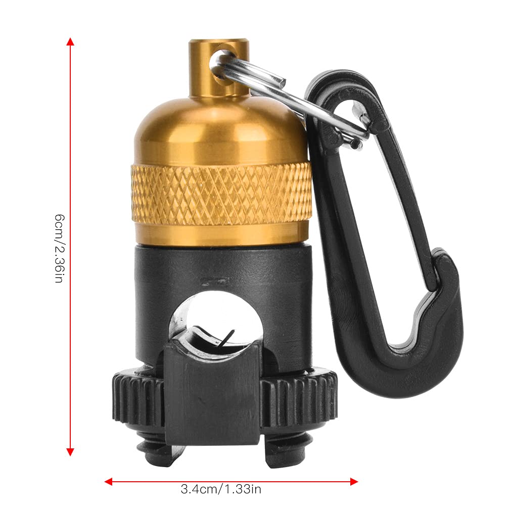 Boucle de Respirateur de Plongée à Régulateur Magnétique de Plongée, Support de Tuyau de Résistant à l'usure pour la en Argent
