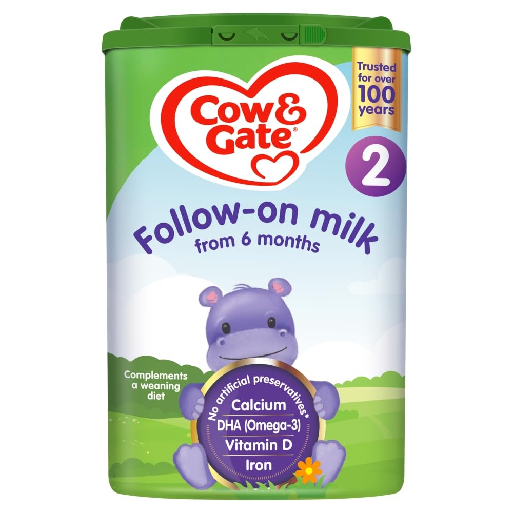 Cow & Gate 2 Follow On Baby Milk Powder Formula, 6-12 Months, 800g