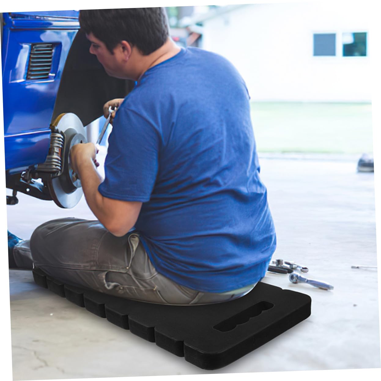 Sosoport 2pcs Garden Kneeler Knee Pads for Gardening Kneeling Device for Kneeling Pad