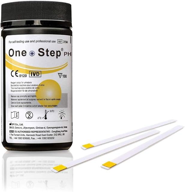 One Step pH Saliva and Urine Test Kits Range 5.0-8.5/100 Testing Strips