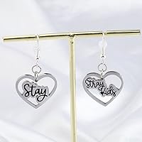 Vista 4 de SKZ - Pendientes para niños y fanáticos, mercancía Stay Stray Kids