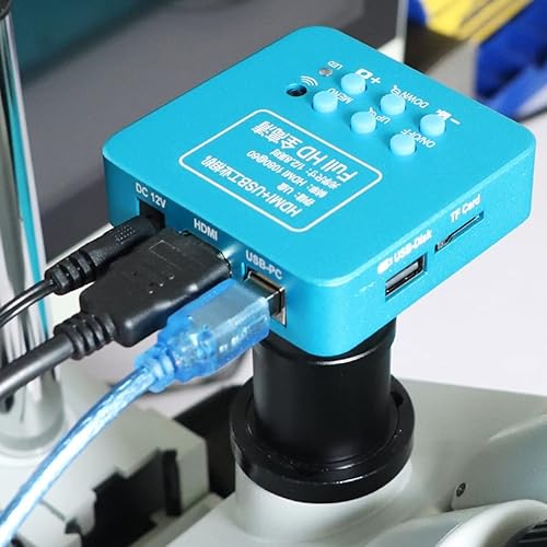 Miniatura 3 de Adaptador de microscopio H_DMI Cámara de microscopio 2MP 30FPS 1080P USB Digital Industrial Teléfono Cámara Microscopio para Microscopio Binocular