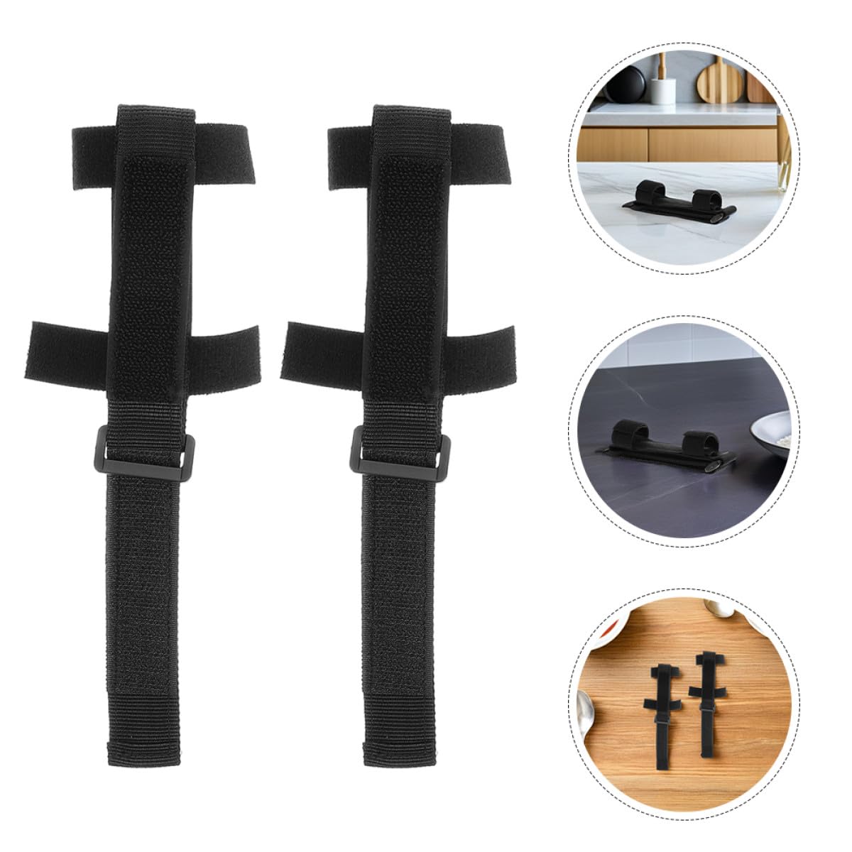 Correas Ajustables de Nylon para Cubiertos para Personas Mayores y Discapacitadas, Soporte Seguro y Versátil para Utensilios en Casa y Centros de Rehabilitación, Pack de 3