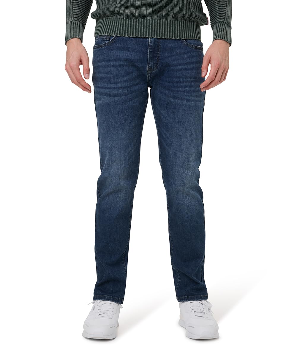 PIONEER AUTHENTIC JEANS Męskie dżinsy Rando | spodnie męskie | Regular Fit | Blue Denim/Washed Washed Washed