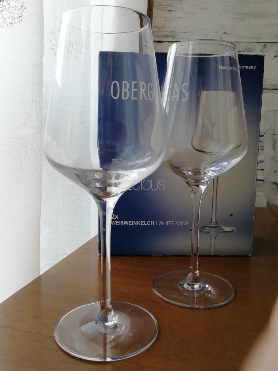 Amazon | OBERGLAS ワイングラス 2客入り ドイツ製 | ノーブランド品  