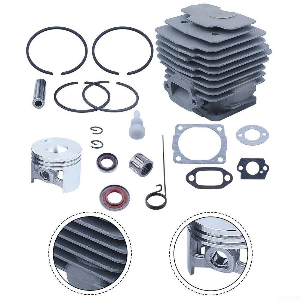 Cylinder o dużym otworze 46 mm do zestawu tłokowego do MS028/028AV/028WB kompletny zestaw do modernizacji silnika z uszczelkami i uszczelkami zestaw do przebudowy piły łańcuchowej