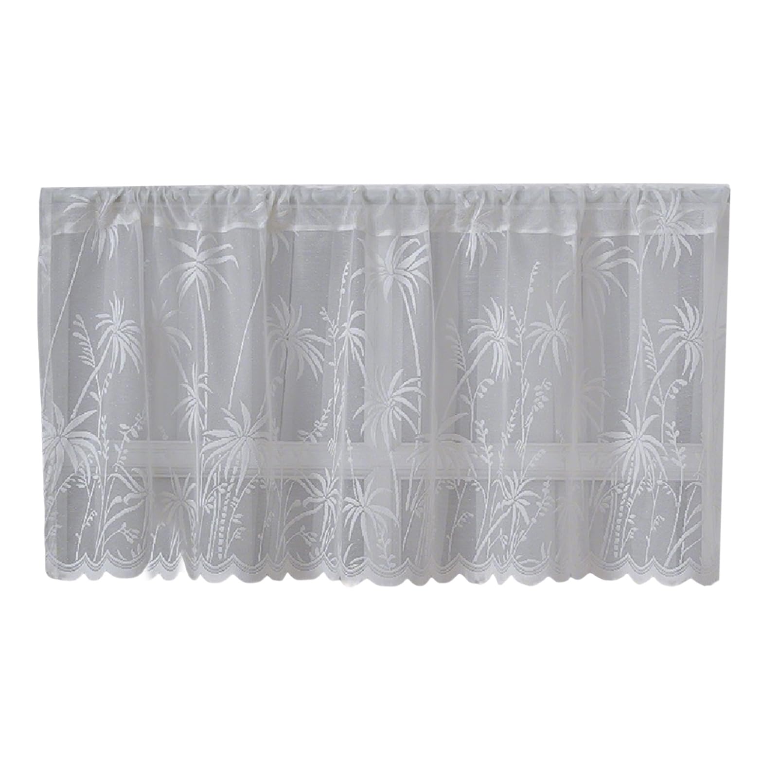 Tsophreniq Lace Window Panel Sturdy Polyester Materials Quick Installation for Any Room Easy Installation Curtain
