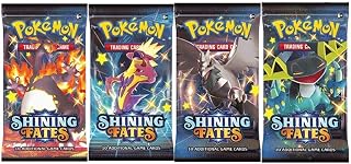 Pokemon Trading Card Game Shining Fates | 4 Sealed Booster Packs