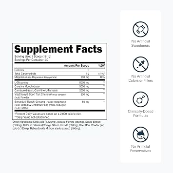Transparent Labs Post - Post-Workout Recovery Muscle Builder with L-Glutamine, Beta-Alanine and BetaPure Betaine Anhydrous for Muscle Recovery and Muscle Building - 30 Servings, Strawberry Lemonade