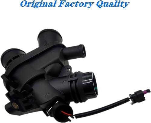 Miniatura 6 de Conjunto de carcasa del termostato del refrigerante del motor LR117568, compatible con Land Rover Jaguar Velar LR4 Discovery5 16 THERMOSTAT 3.0L,