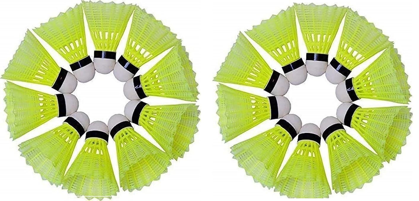 MSB Sports Shuttle Cock Plastic (10) Piece Yellow Colour (B0B75GM4ZT) Amazon Price History, Amazon Price Tracker