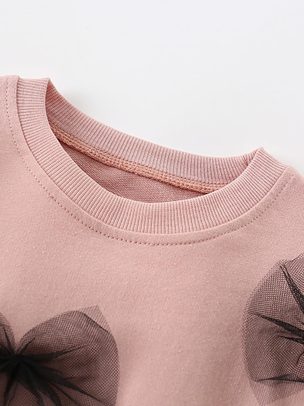Tkria Girls Sweatshirt Toddler Rainbow Rabbit Fox Butterfly Elephant Long Sleeve Pullover Fall Shirt Kid Outfit Clothes 2-7T