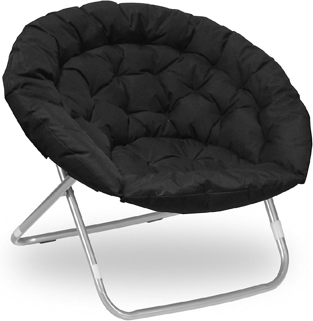 Amazoncom Oversized Moon Saucer Chair For Kids Teens Adults Large Padded Portable Gaming Chair Bundle Includes 2 In 1 Stylus Pen From Designer Home Black Kitchen Dining