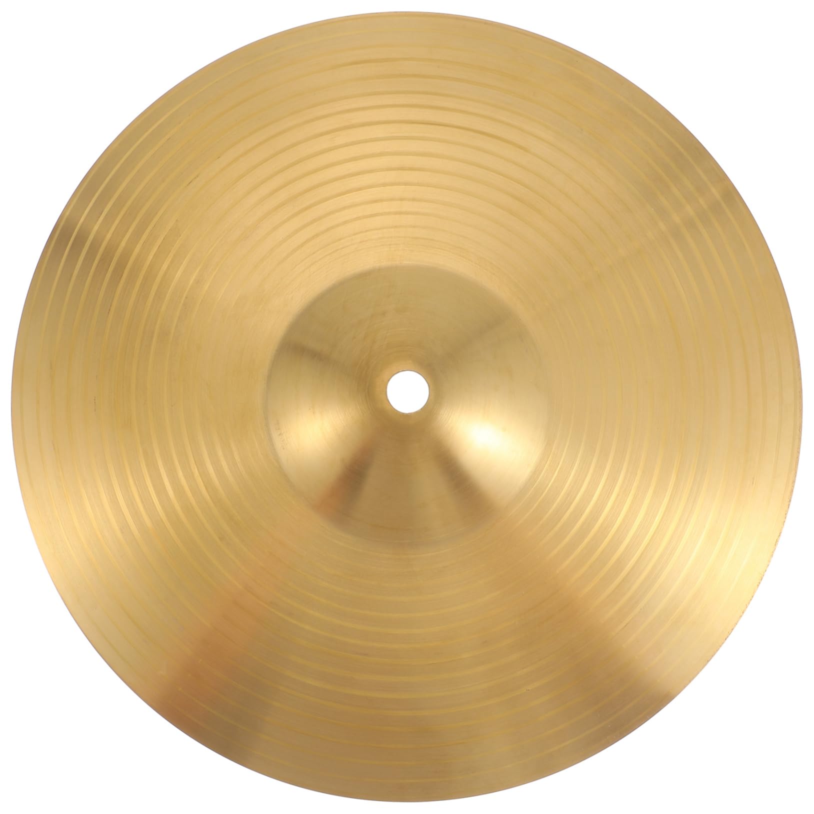 HEMOTON 10 Inch Brass Hi-hat Cymbals Set Perfect for Drum Sets Beginners Professionals