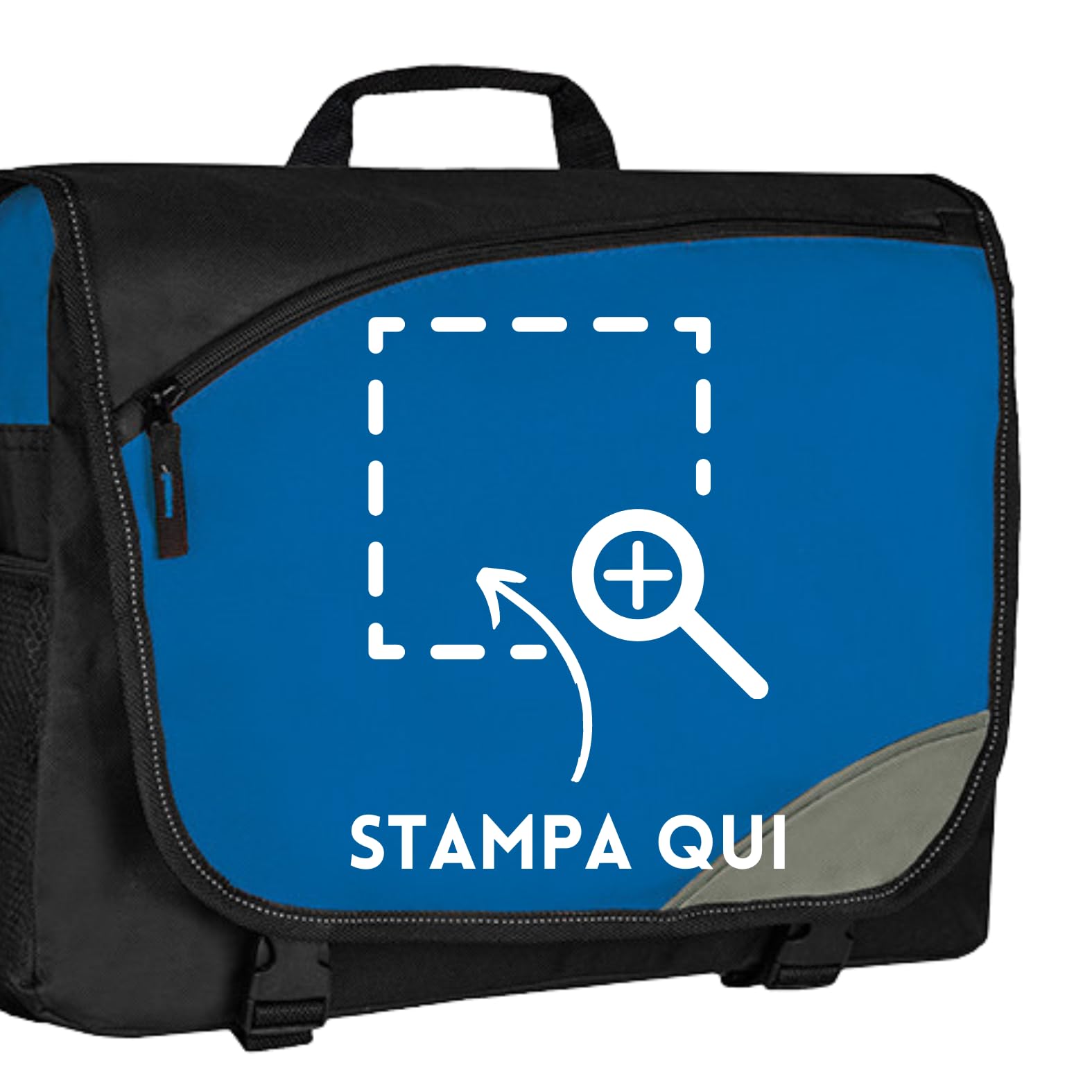 Borsa Porta Documenti Personalizzata Idea Regalo Uomo e Donna per Ufficio 40x30x8 cm Gadget Promozionale Aziendale, Eventi, Cartella da Lavoro, Omaggio a Clienti | PH2224