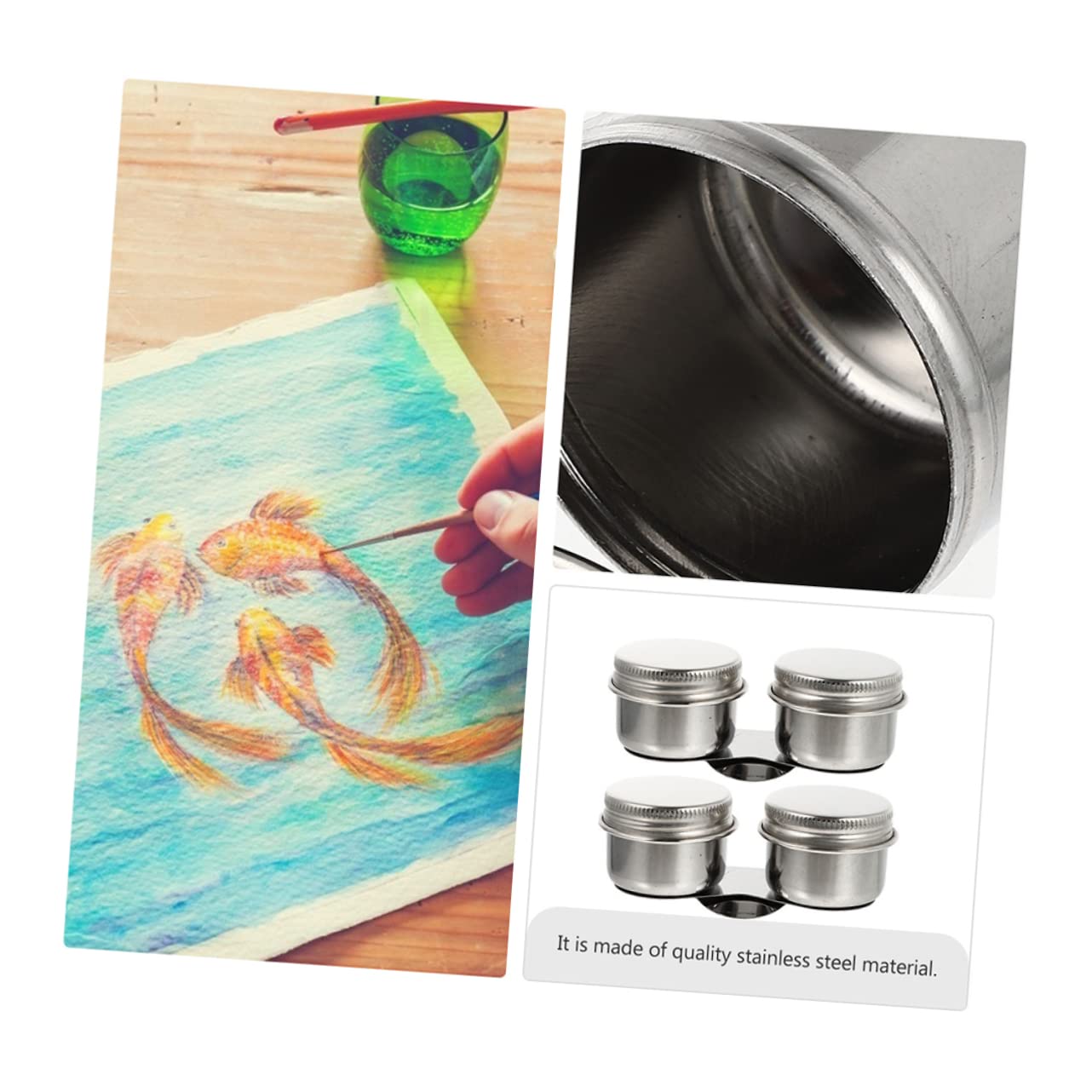 Mont Marte Tavolozza Colori ad Olio – 30x38 cm – Palette per Artista Ideale per Pittura ad Olio – Palette Tradizionale con Foro per Il Pollice