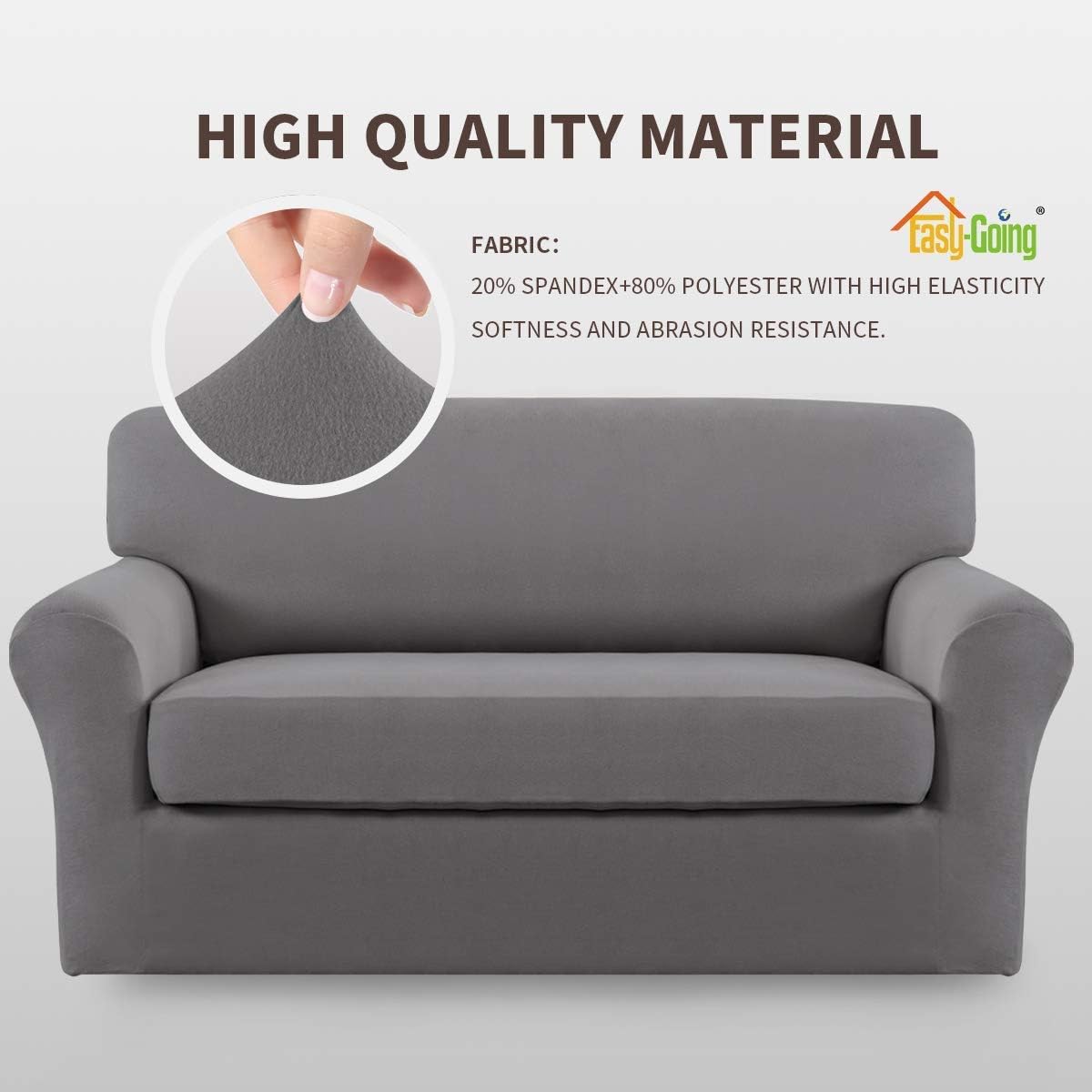 Easy-Going Loveseat slipcover Bundles Sofa slipcover