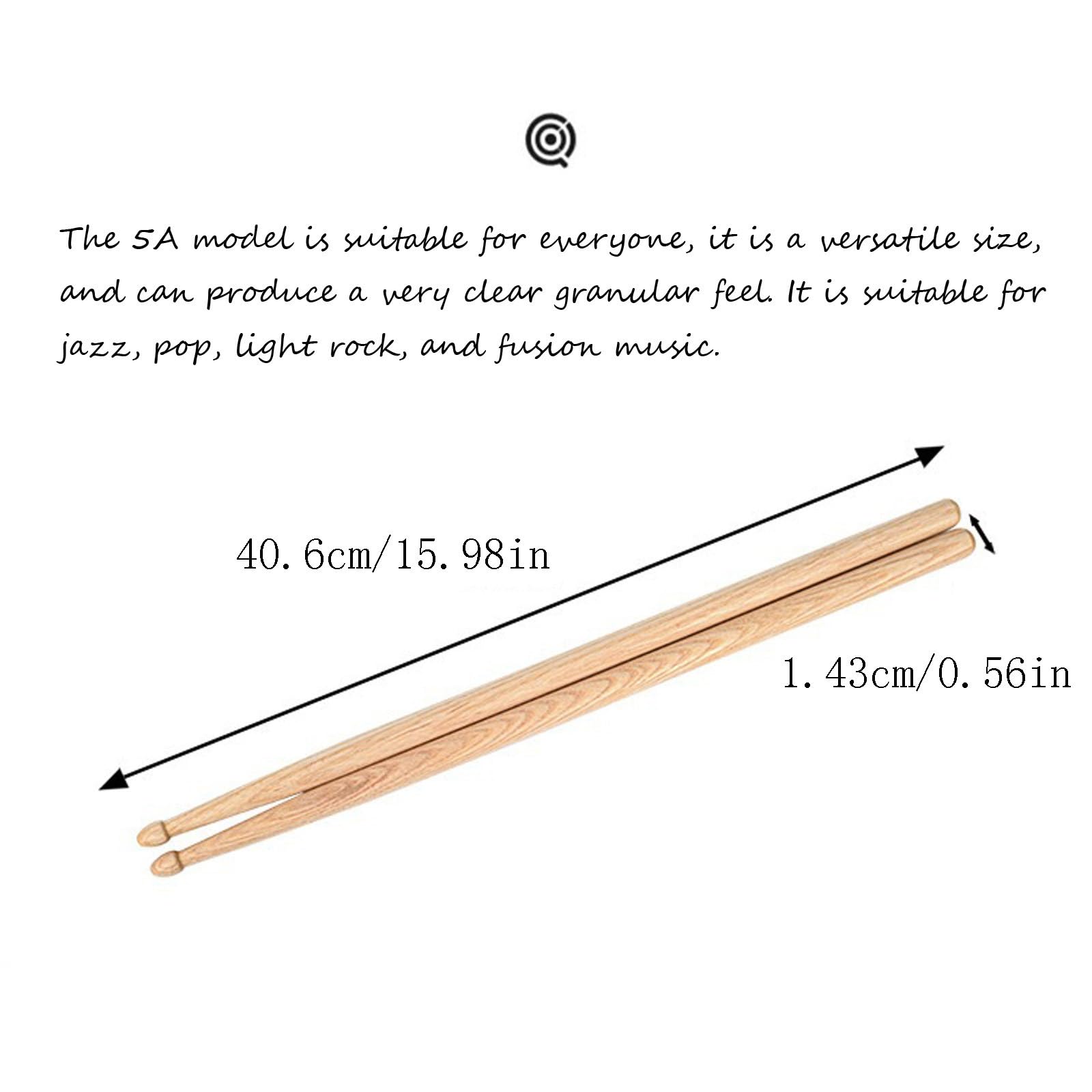 Baguettes Personnalisées OXYEFEI 5A En Érable - Baguettes De Batterie Gravées Au Laser, Cadeau Unique Pour Musiciens
