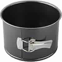 Set 3 Teglie Per Dolci Alte A Cerniera - &Oslash;14,16,18cm, Antiaderenti, Acciaio Antracite, Per Torte E Panettoni